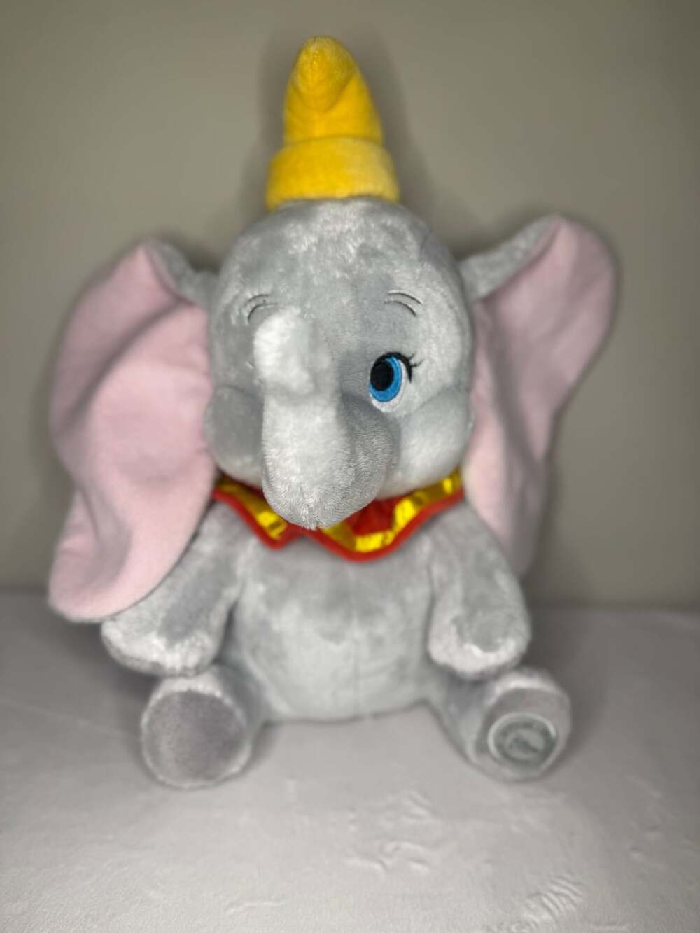 Disney Store Dumbo Plush Elephant Stuffed Toy Gray